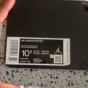 Jordan 5 Fire Red 2020